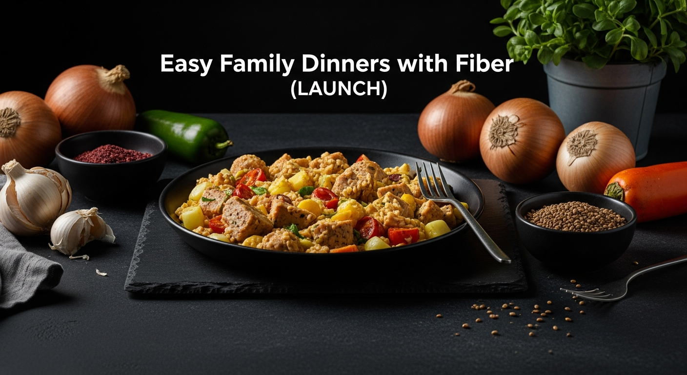 Easy Family Dinners with Fiber: Boosting Intake Without Extra Prep — Vowels Nutrition